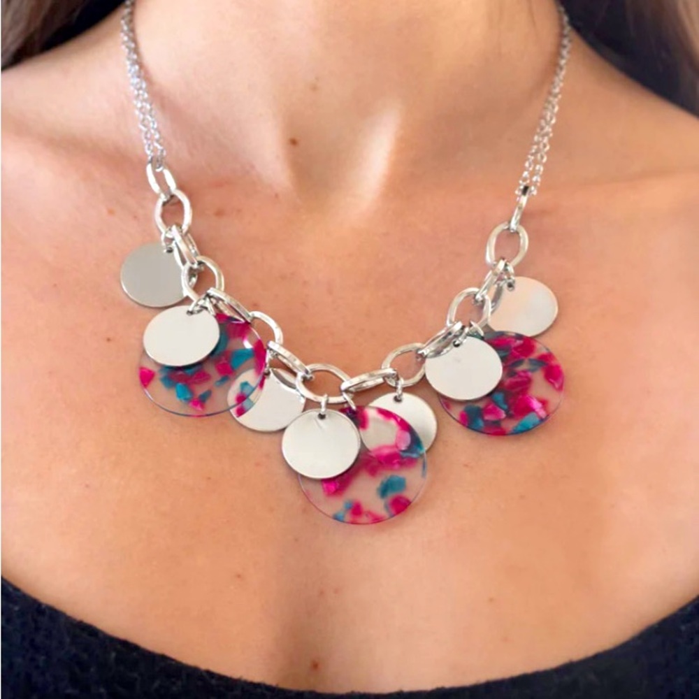 ❤️ 4 for $20 ❤️ Confetti Confection Pink Necklace Paparazzi